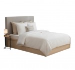 Parure de lit microfibre jacquard 240 x 220 cm