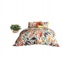 Housse couette + 2 taies 260 x 240 cm Perroquet tropical