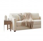 Plaid 180 x 230 cm Flanelle douceur Lin