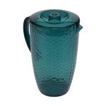 Pichet avec couvercle Collection Estiva bleu petrole