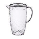 Pichet avec couvercle Collection Estiva transparent