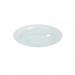 Plateau en verre d�poli 2 compartiments