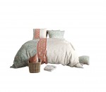 Housse couette + 2 taies 260 x 240 cm Arabesque