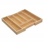 Range couverts extensible bois 6 compartiments