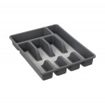 Range couverts 5 compartiments anti-drapant