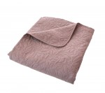 Couvre-lit en microfibre 240 x 220 cm Rose