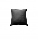 Taie d'oreiller en viscose 63 x 63 cm Salome noir