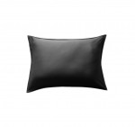 Taie d'oreiller en viscose 50 x 70 cm Salome noir