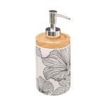 Distributeur de savon 7 x 18 cm Envole de fleur
