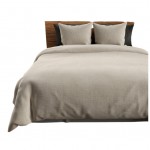 Parure de lit microfibre 240x260 cm Lin