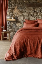 Housse de couette Lin lave Collection Soline