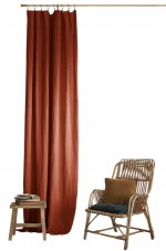 1 Rideau 140 x 270 cm Soline Paprika