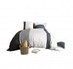Housse couette + 2 taies 220 x 240 cm Bande stratus