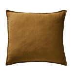 Taie oreiller Lin lave Soline 60 x 60 cm Caramel