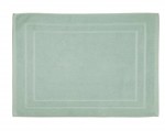 Tapis de bain 50 x 70 cm moderne celadon