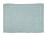 Tapis de bain 50 x 70 cm moderne bleu givre