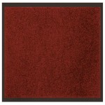 Tapis d'entree telio rouge 80 x 120 cm