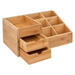 Organiseur 7 compartiments avec 2 tiroirs