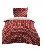 Housse de couette + taies 140x200cm Esprit chalet