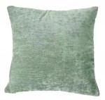 Coussin velours 40 x 40 cm Vert celadon Velvet