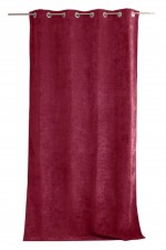 1 Rideau Thermique 140 x 260 cm Velvet Rouge