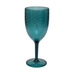 Verre a vin Collection Estival bleu petrole