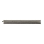 Boudin de porte 80 x 10 cm Wooly gris