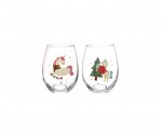 Set de 2 grands verres licorne � 570 ml
