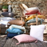Coussin Double Gaze Coton Collection Gaia