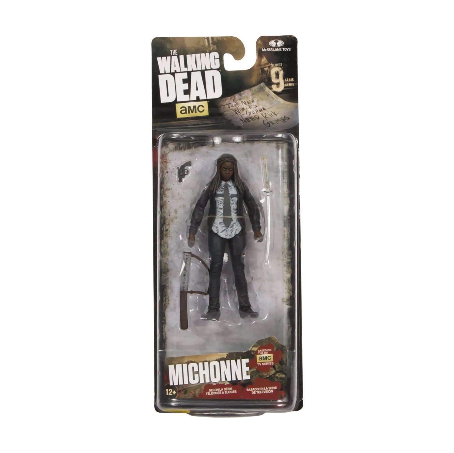 THE WALKING DEAD TV Version figurine Serie 9 Constable Michonne 15 cm
