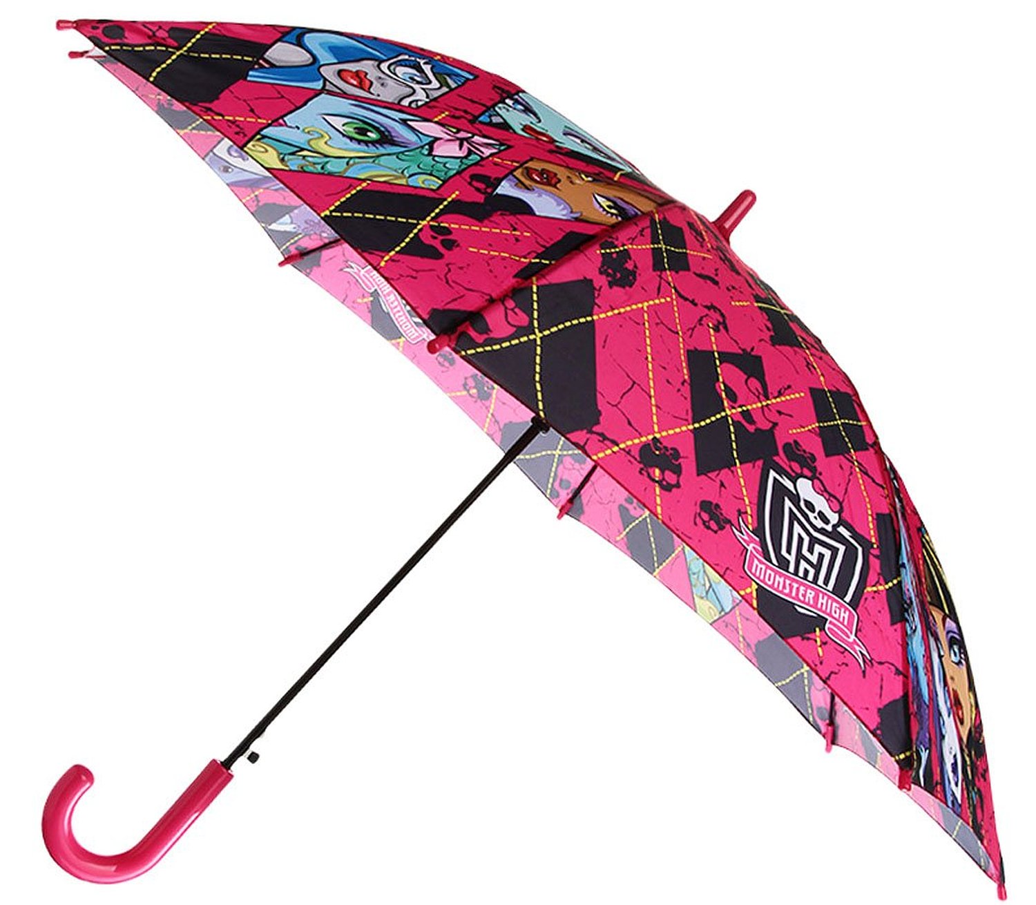 MONSTER HIGH Parapluie automatique rose 48 cm