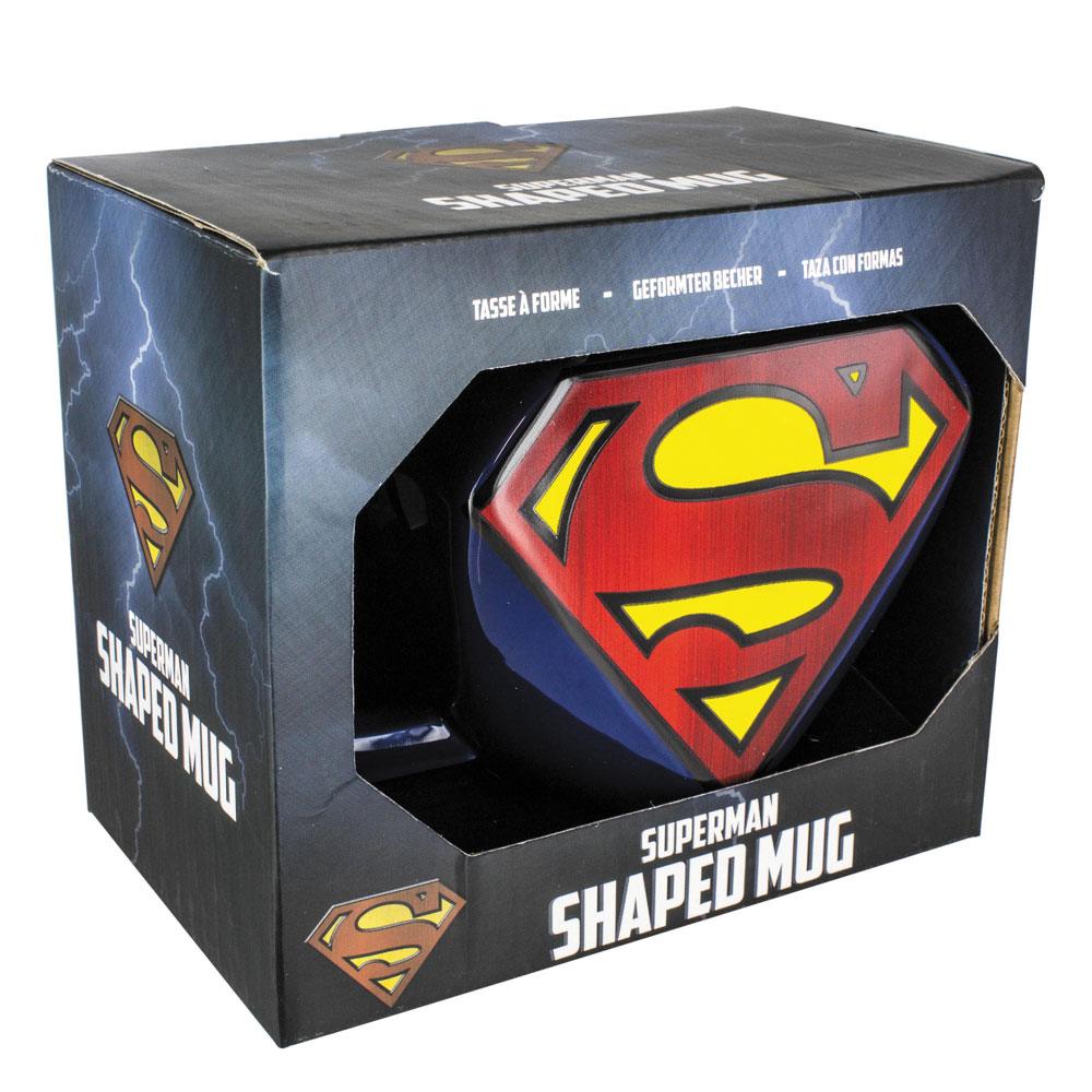 SUPERMAN DC Comics mug Shaped Superman Logo 13 cm