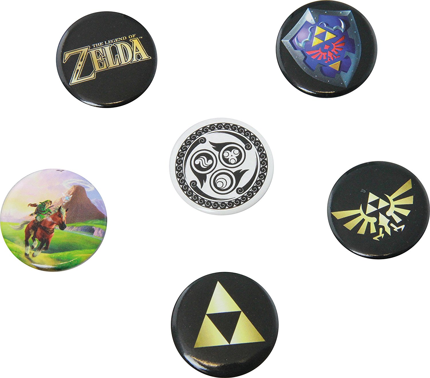 LEGEND OF ZELDA Pack 6 badges