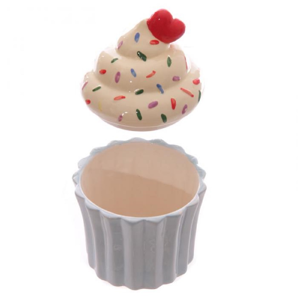 1001KDO POUR LA MAISON Boite  gteaux cramique Gteaux Anglais Cupcake cerise