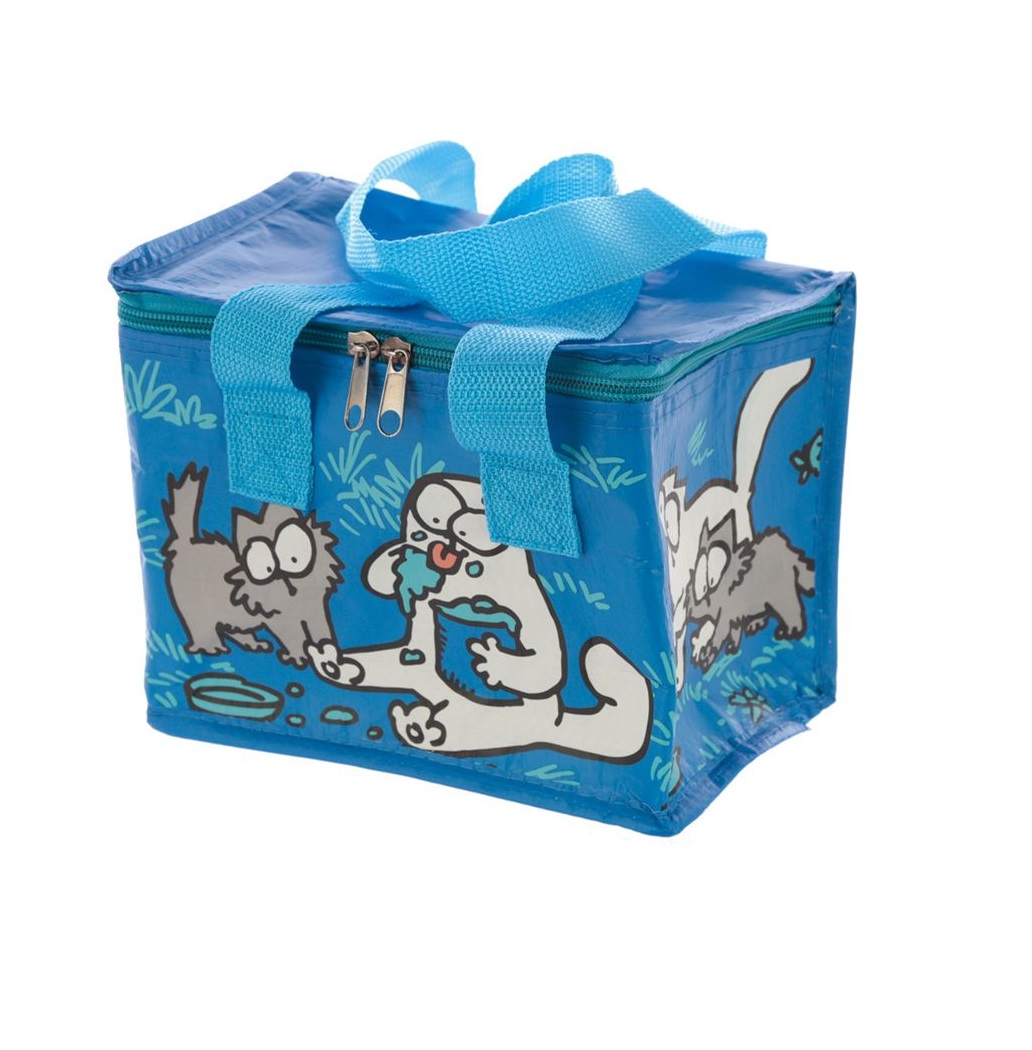 Sac  repas isotherme Simon's cat bleu