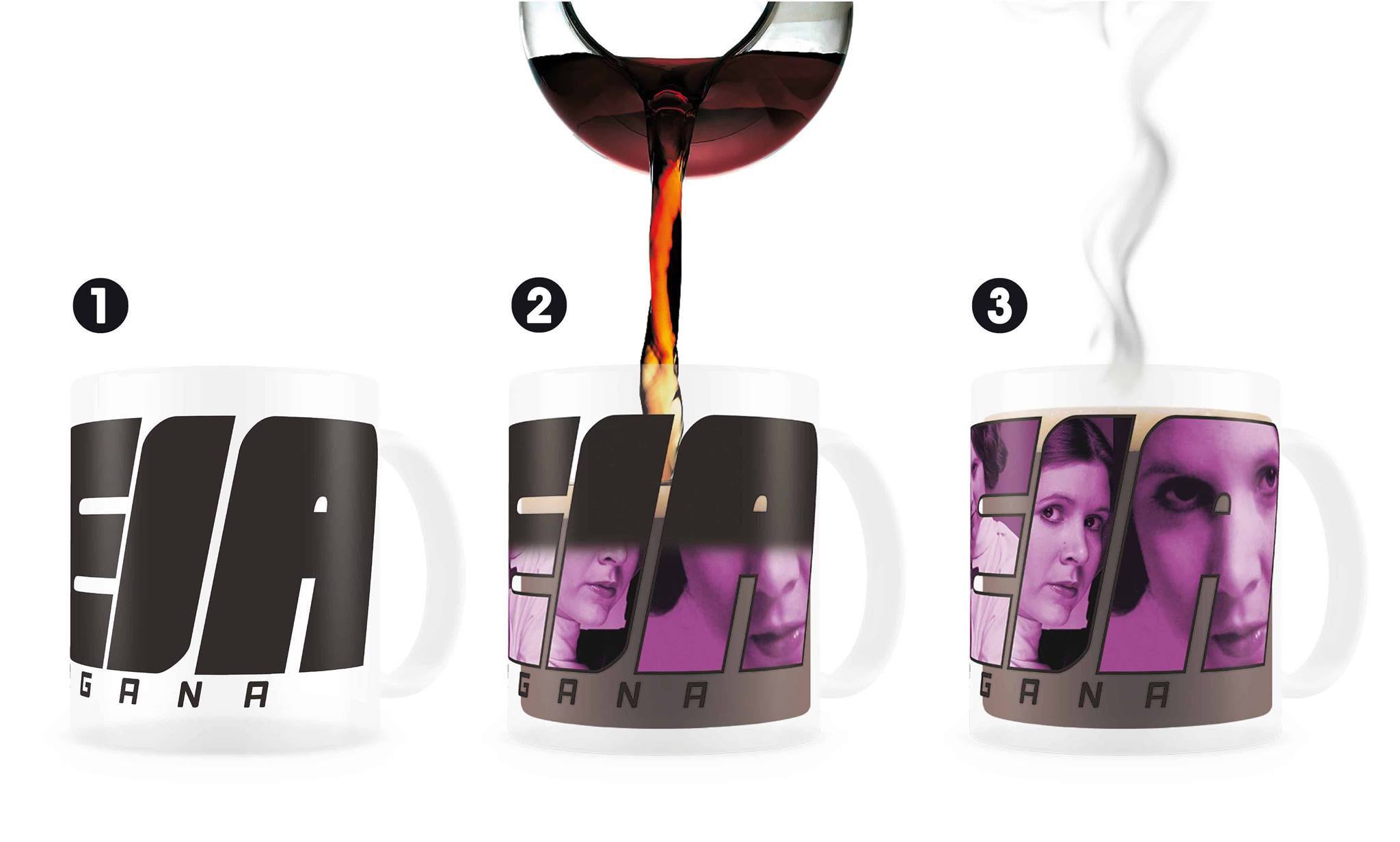 STAR WARS Mug dcor thermique Leia