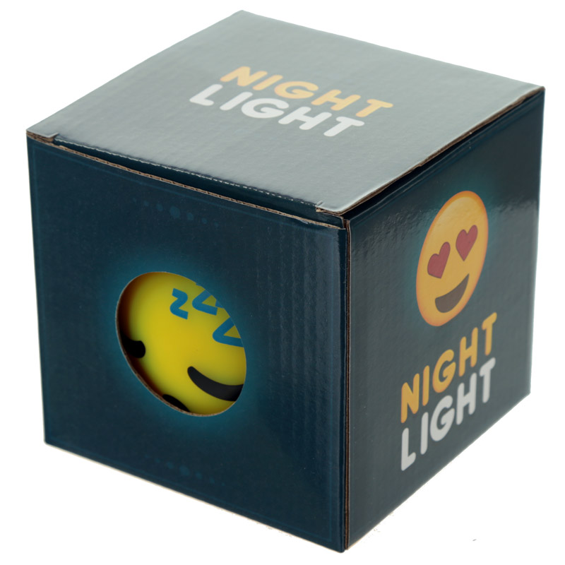 Lampe ou Veilleuse Emoji dormeur LED